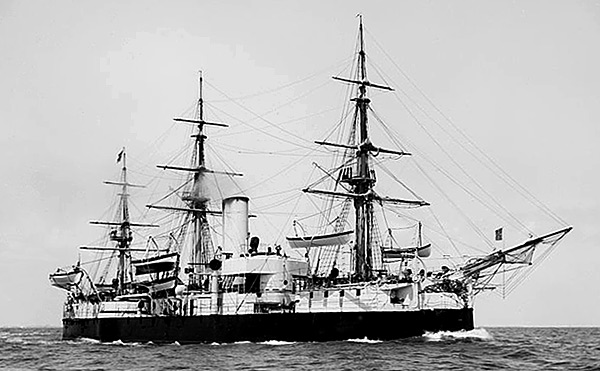 The SS Cordoba: Flagship of the Aragonian fleet and one of the navy’s most recently-built ironclad ships. The Cordoba was perhaps most well-known for being one of the first ships (as always, the record was disputed endlessly with other seagoing navies of the day) to use steel for a majority of its construction materials. Photo Credit