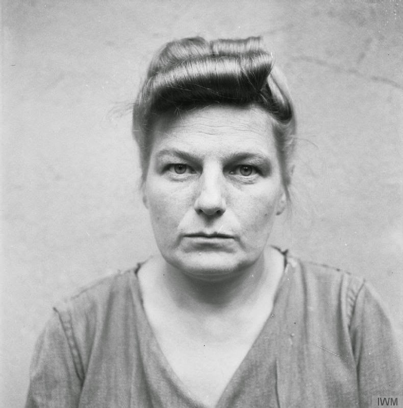 Faces Of Evil Eerie Portraits Of Female Guards Of Nazi Concentration Camps Awaiting Trial