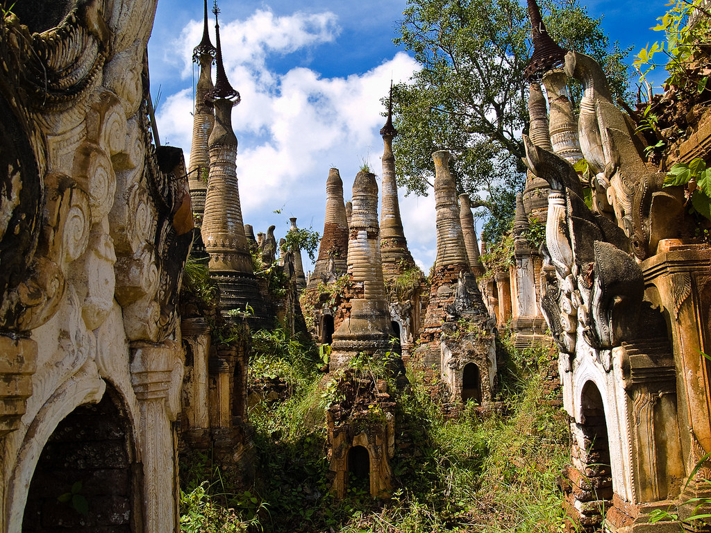 The Breathtaking Village Of Temples Lost To The Myanmar Jungle