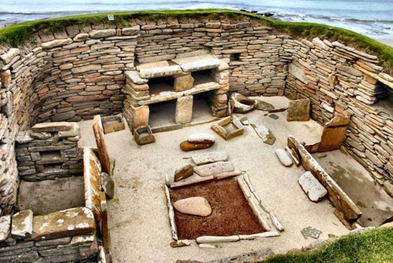 Skara Brae The Discovery Of The Stone built Neolithic Village Older 