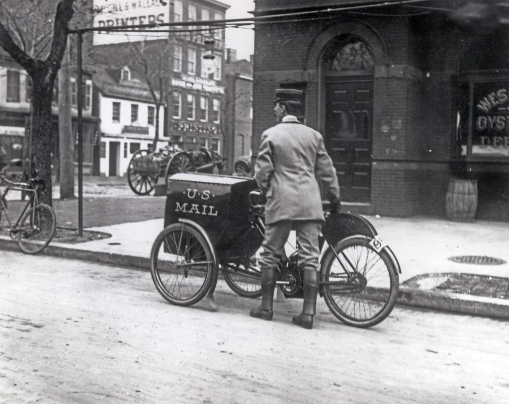 Great selection of United States postal vehicles that were used in the