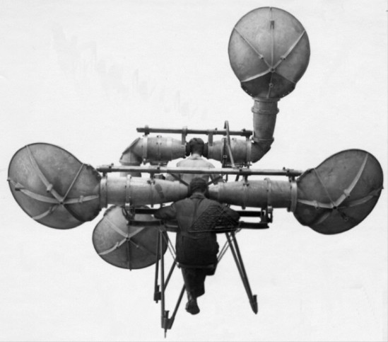 Acoustic Locator - Detecting Enemy Aircraft Before The Invention Of Radar