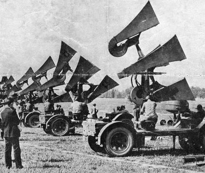 Acoustic locator - Detecting enemy aircraft before the invention of Radar