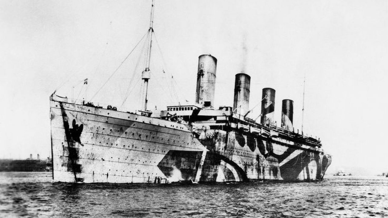 Rammed Sunk A U Boat Titanics Sister Ship Rms Olympic Took On A U Boat Won