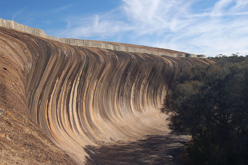 A truly surreal experience Wave Rock in Western Australia is a