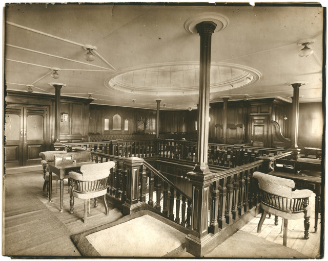 The Interior Of Rms Mauretania It Was A Floating Palace And No