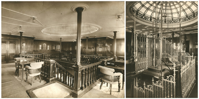 The Interior Of Rms Mauretania It Was A Floating Palace And No