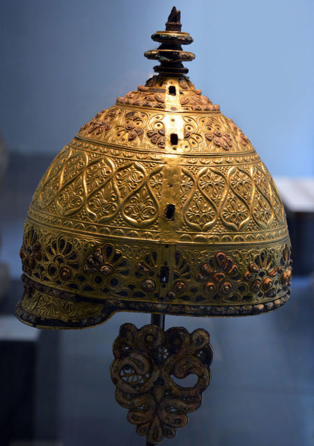 Agris helmet- The ceremonial helmet from 350 BC, discovered 35 years ...