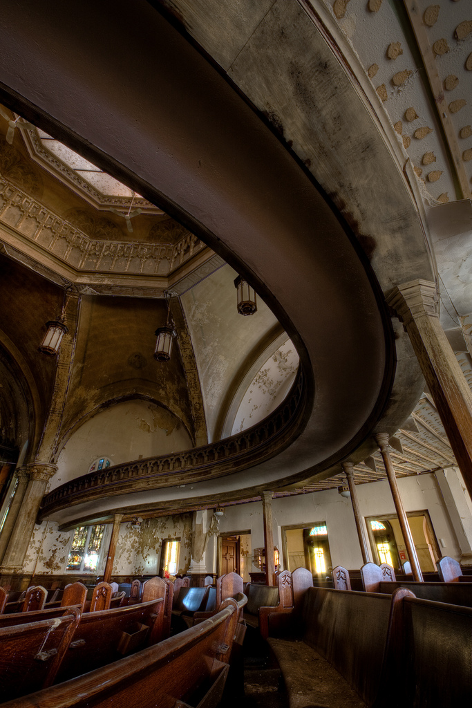 The Woodward Avenue Presbyterian Church- The decaying & abandoned ...