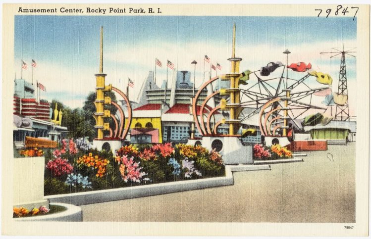 The abandoned Rocky Point amusement park in Warwick, Rhode Island, is ...