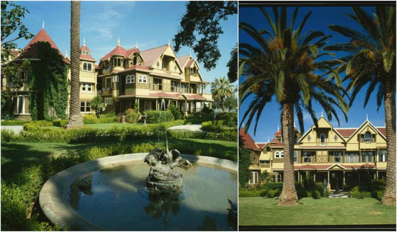 Winchester Mystery House - Victorian mansion owned by the ...