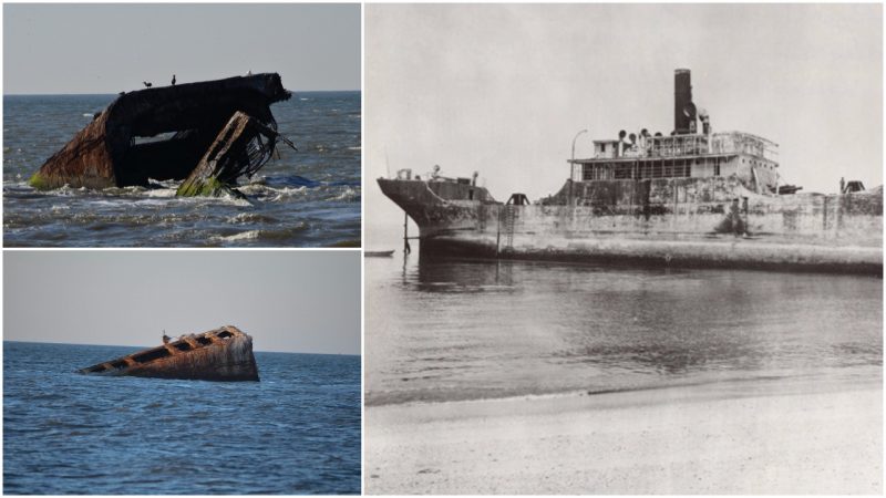 Ss Atlantus The Crumbling Wreck Of A Concrete Ship Major