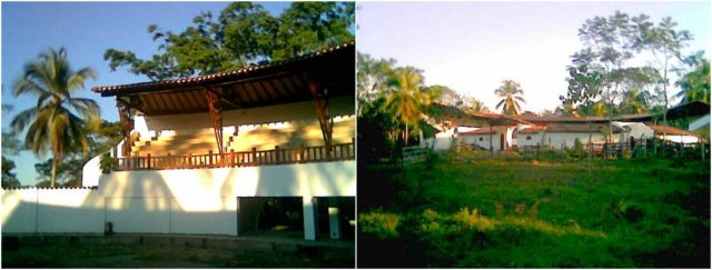 Left photo - Private bullring. By Pascaweb at the English language Wikipedia, CC BY-SA 3.0, https://commons.wikimedia.org/w/index.php?curid=15331257 Right photo - Hacienda Napoles. Par Pascaweb at the English language Wikipedia, CC BY-SA 3.0, https://commons.wikimedia.org/w/index.php?curid=10553195