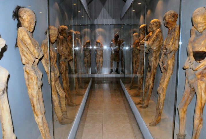 The Mummies Of Guanajuato Are A Number Of Naturally Mummified Bodies 