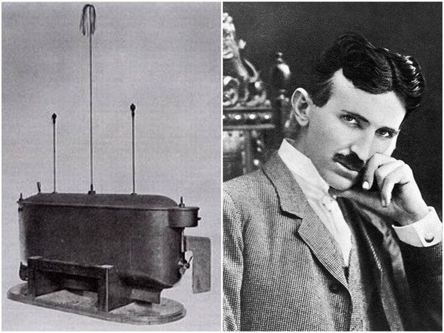In 1898 Nikola Tesla tricked an entire 