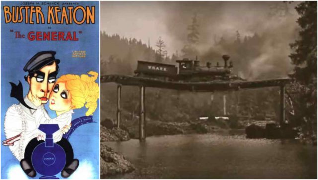 The Train Scene From Buster Keaton S The General Is The Most Expensive Scene In Silent Film History