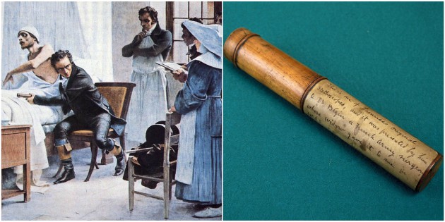 French Doctor And Inventor Rene Laennec Invented The Stethoscope ...