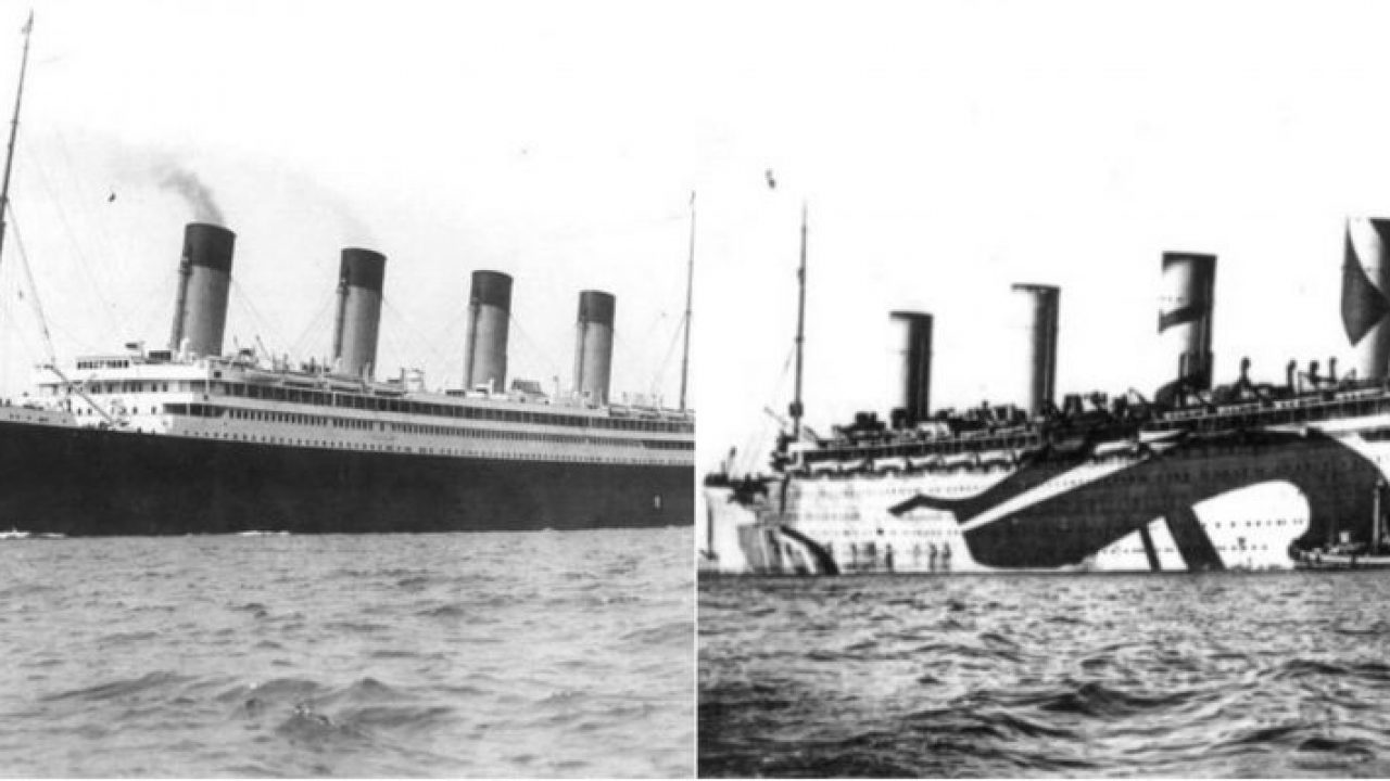In Wwi Titanic S Sister Ship Rms Olympic Took On A U Boat Won