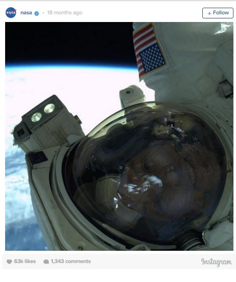 Buzz Aldrin Took The First Selfie In Space In