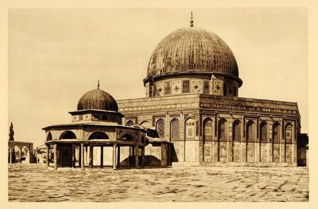 The oldest Islamic monument: The Dome of the Rock