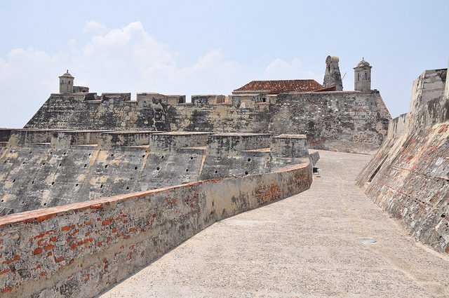 The unconquerable fortress on the hill of San Lazaro