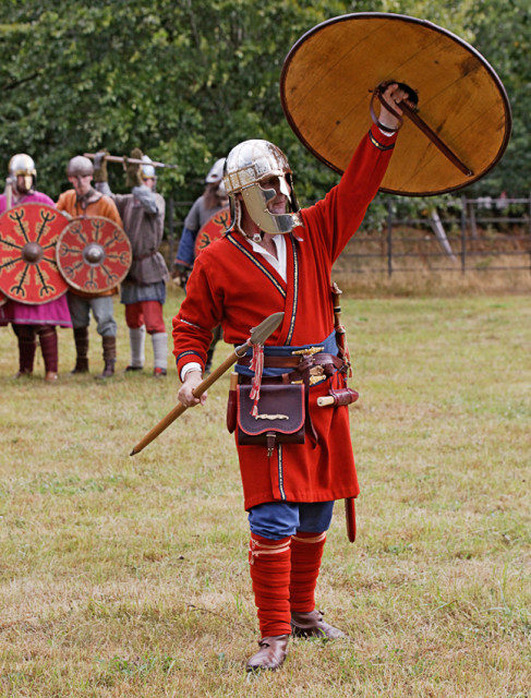 The only surviving example of a complete Viking helmet in existence