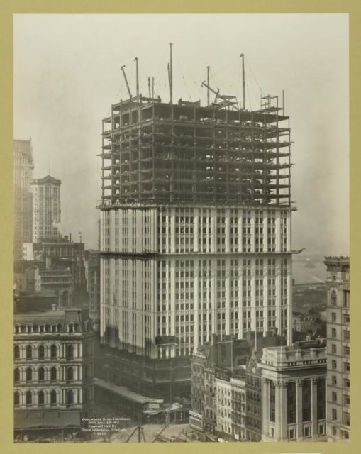 A Photographic Journey Of The Construction Of The Woolworth Building