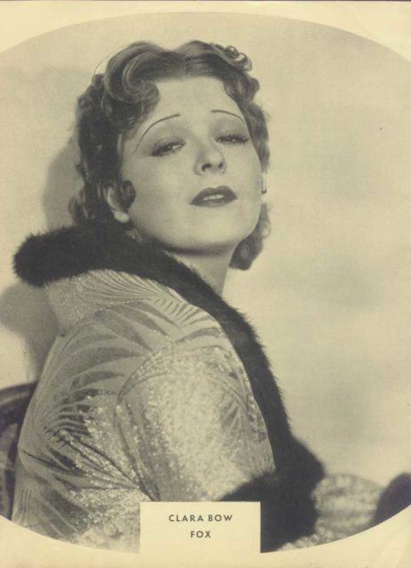 The”it” Girl Clara Bow Came To Personify The Roaring Twenties And Is Described As Its Leading Sex