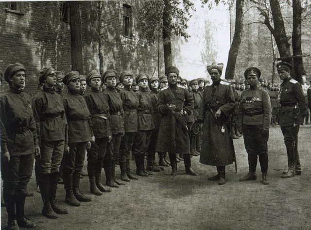 The Women's Battalion of Death were the last guards of the Winter ...