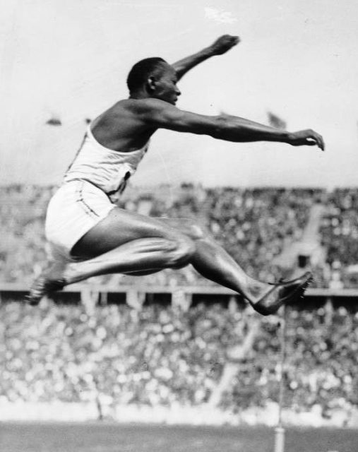 Jesse Owens secretly wore German shoes at the 1936 Summer Olympics in Berlin