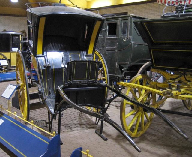 Hansom cabs the fastest carriages that dominated the