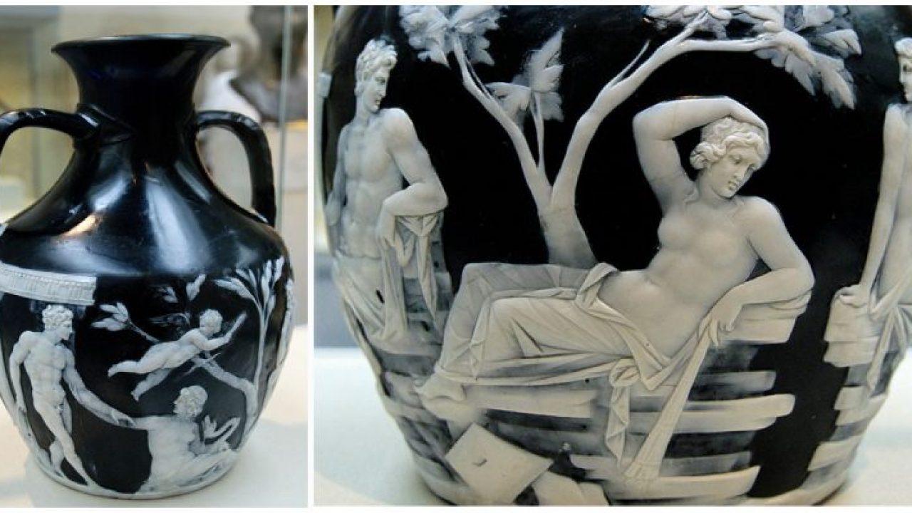 The Portland Vase A Wonder Of Roman Glass Work Was Broken In