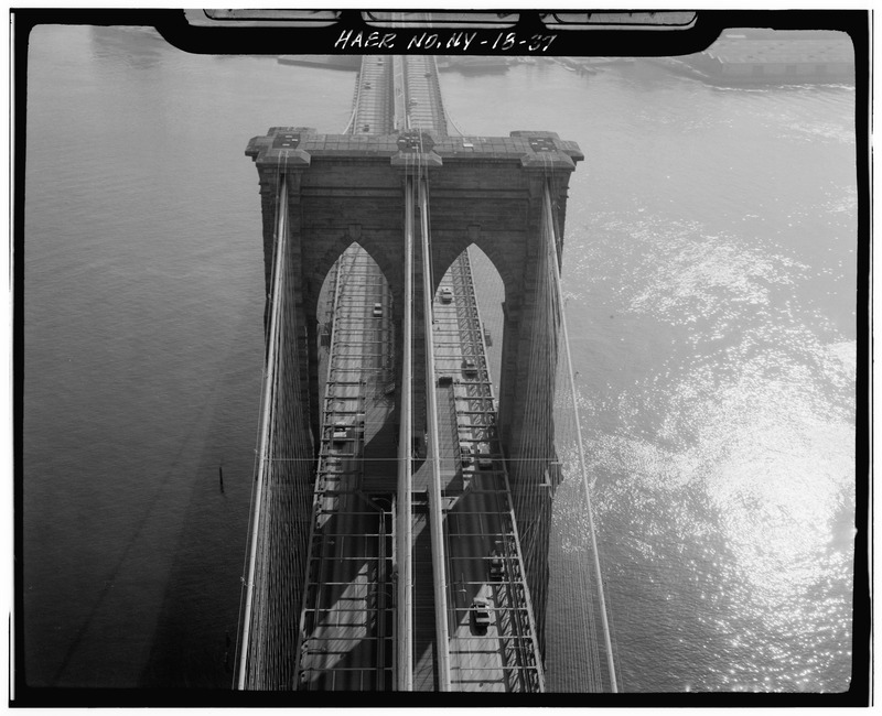 Robert Odlum, the first man to jump off the Brooklyn Bridge, to prove