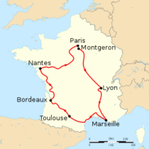 The first Tour de France was held in 1903- was invented to boost the ...