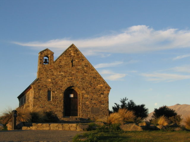 Lake Tekapo A Picture Perfect Lake With A Church Situated On Its Shores