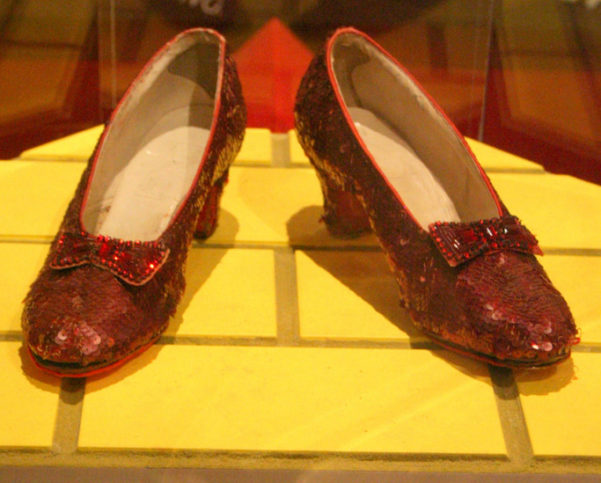 Wizard Of Oz - Stolen Ruby Red Slippers Recovered, 13 Years Later - The ...