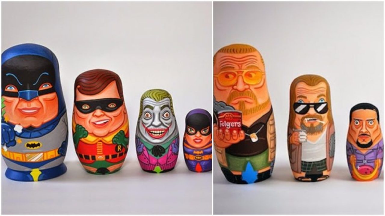 batman russian dolls