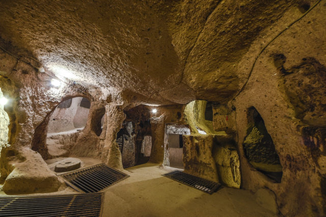 This Ancient Underground City Of Derinkuyu Was Discovered Beneath A House More Than Fifty Years Ago 