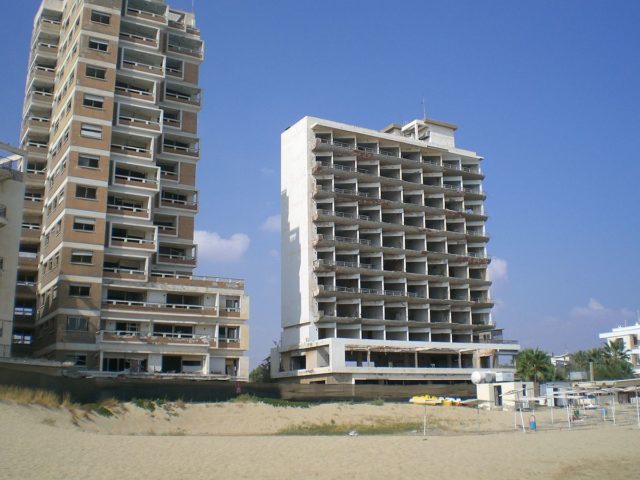 Once a flourishing resort for the rich and famous, the city of Varosha ...