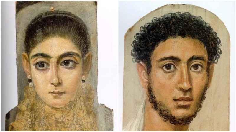 Wooden Panel Portraits Depict The Faces Of Egypt Of 2 000