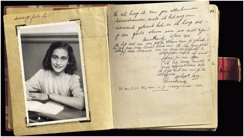 Dutch Researchers Decipher Secret Pages Of Anne Frank's Diary ...