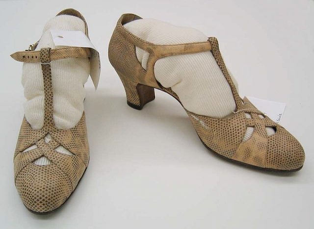shoes from the 20s