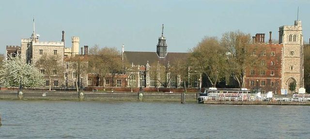 Lambeth Palace. Foto av JaT CC BY-SA 3.0