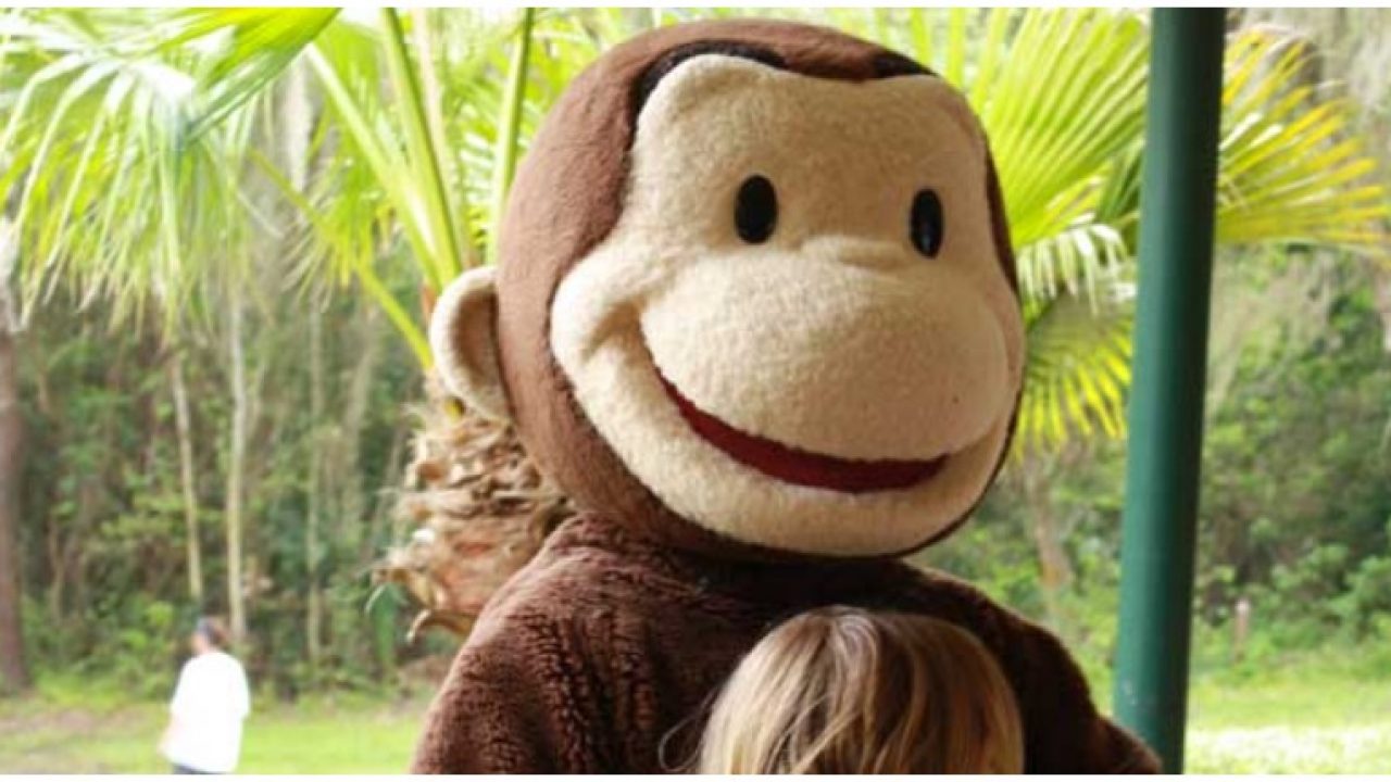 old curious george stuffed animal