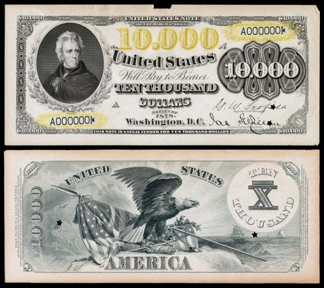 Ever See A 100 000 Bill The Story Behind Large Denomination Currency