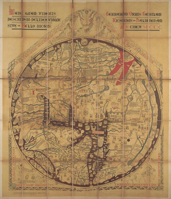 See What The Old World Looked Like On The Largest Medieval Map In Existence 1601
