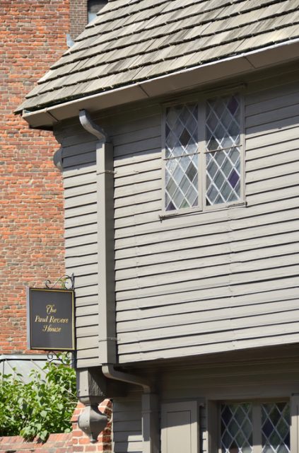 Paul Revere S House Built In 1680 Is The Oldest Structure In