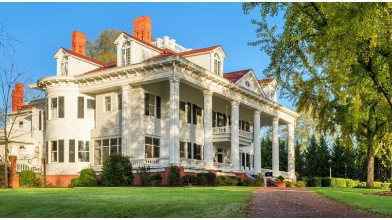Gone With The Wind Mansion Set For Auction Take A Look Inside