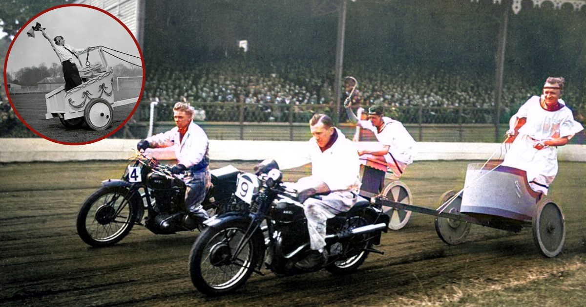 Motorcycle Chariot Racing An Extreme Homage to Ancient Rome