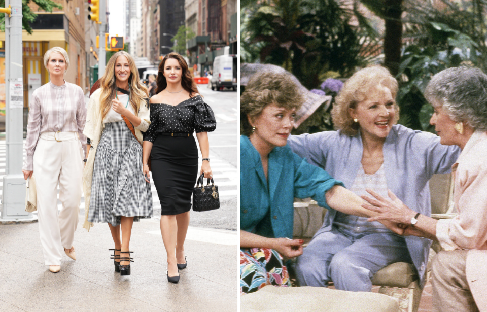 The Golden Girls Are The Same Age As The Characters In The Satc Reboot Laptrinhx News 7005